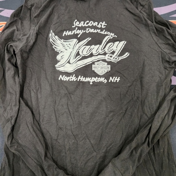 Genuine H-D Ladies LS Tee - Picture 4 of 4